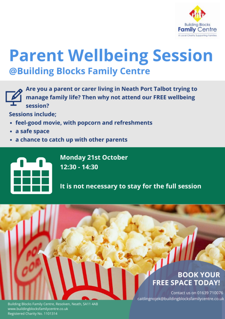 PARENT WELLBEING SESSION